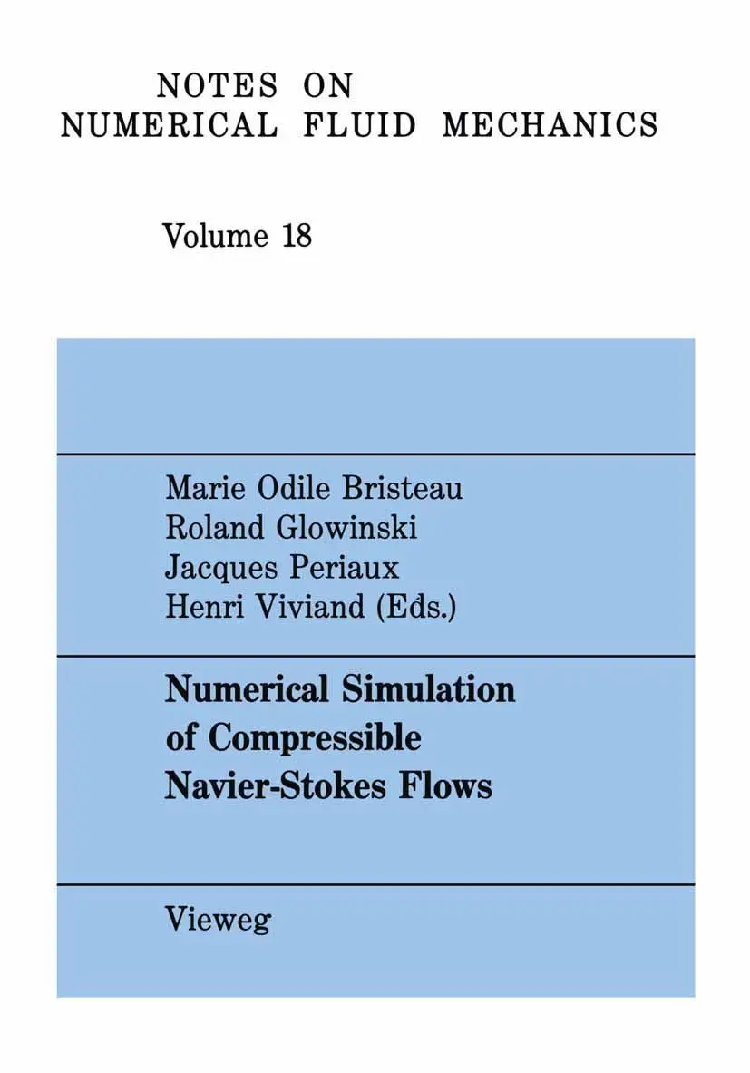 Cover: 9783528080921 | Numerical Simulation of Compressible Navier-Stokes Flows | Bristeau