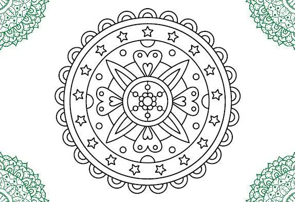 Bild: 9783790100921 | 50 Karten zum Ausmalen - Mandalas | Mitnehmen, gestalten, verschenken