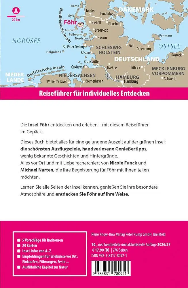 Bild: 9783831780921 | Reise Know-How Reiseführer Föhr | Nicole Funck (u. a.) | Taschenbuch