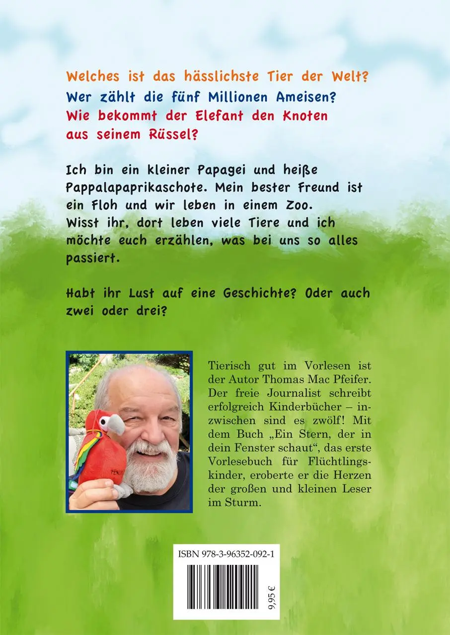 Rückseite: 9783963520921 | Der Papagei hat einen Floh im Ohr | Thomas Mac Pfeifer | Buch | 64 S.
