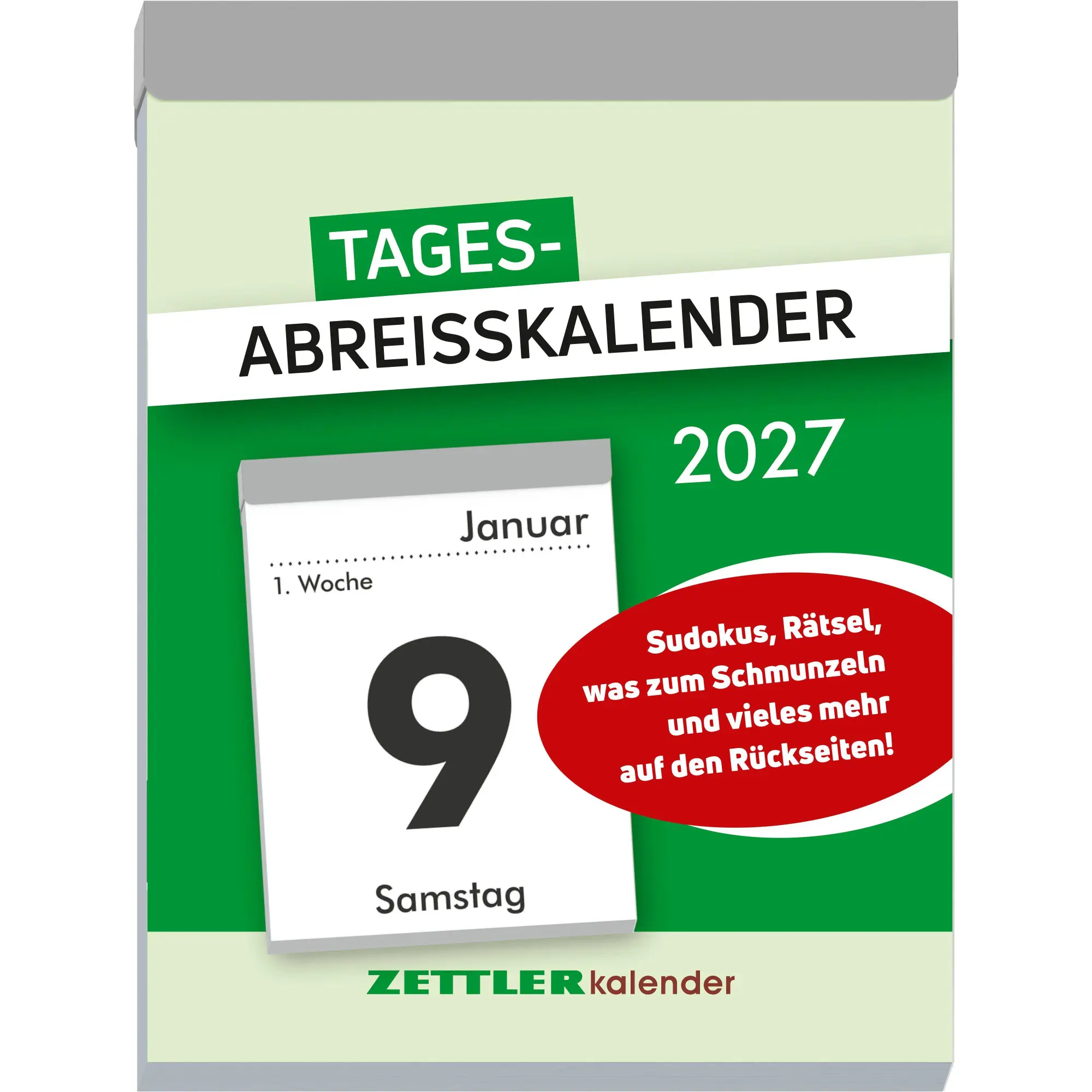 Cover: 4069095011021 | Tagesabreißkalender XL 2027 | Neumann Verlage GmbH &amp; Co KG | Kalender