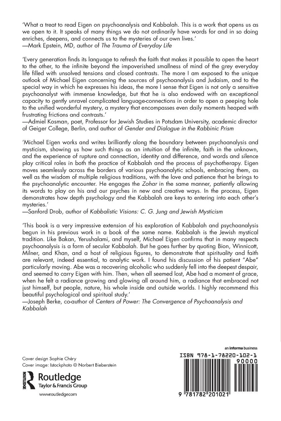 Rückseite: 9781782201021 | A Felt Sense | More Explorations of Psychoanalysis and Kabbalah | Buch