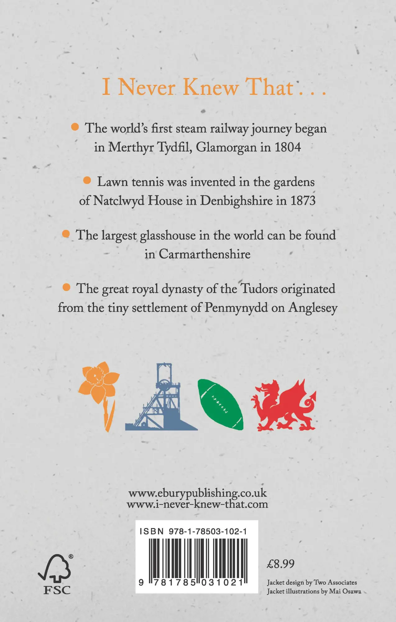 Rückseite: 9781785031021 | I Never Knew That about Wales | Christopher Winn | Taschenbuch | 2015
