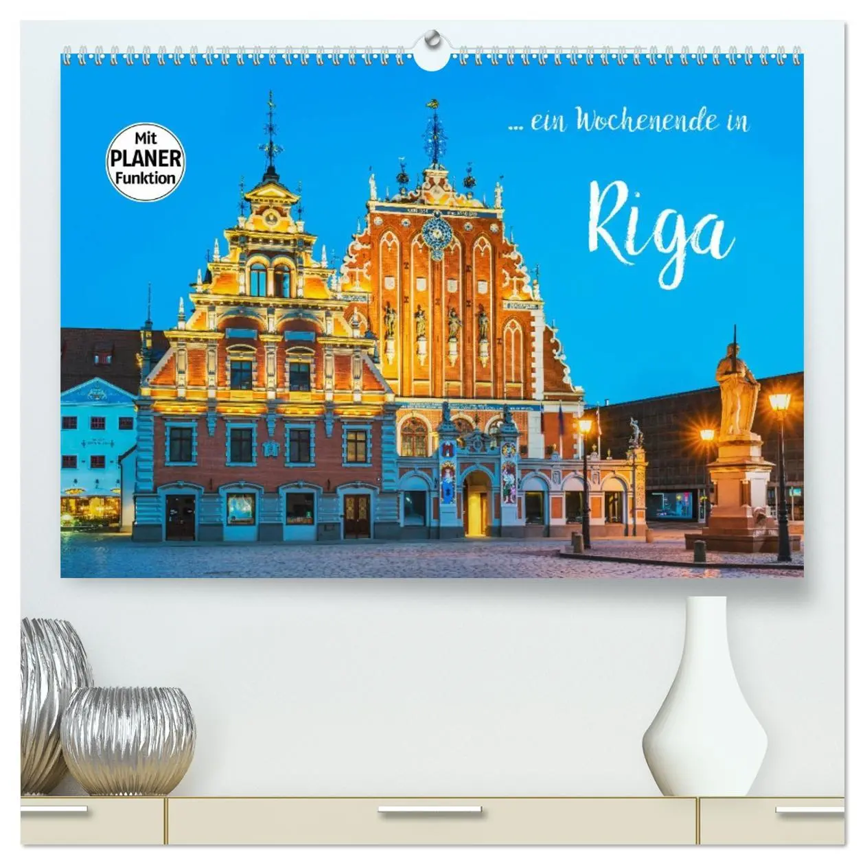 Cover: 9783457761021 | Ein Wochenende in Riga (hochwertiger Premium Wandkalender 2026 DIN...