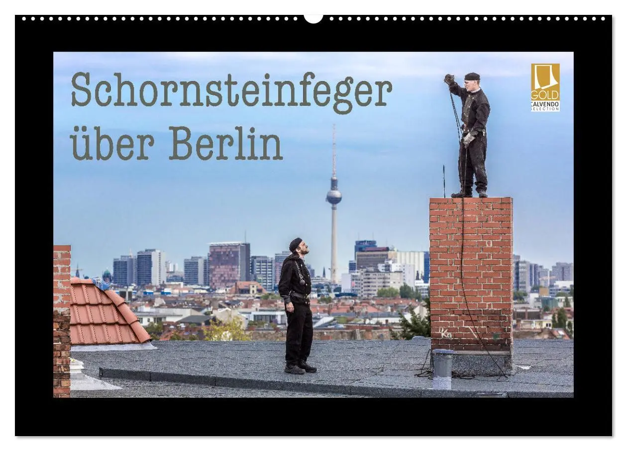 Cover: 9783457831021 | Schornsteinfeger über Berlin 2026 (Wandkalender 2026 DIN A2 quer),...