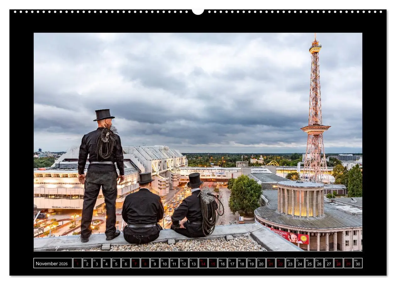 Bild: 9783457831021 | Schornsteinfeger über Berlin 2026 (Wandkalender 2026 DIN A2 quer),...