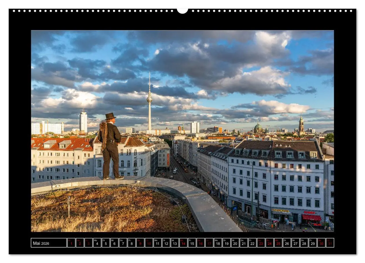Bild: 9783457831021 | Schornsteinfeger über Berlin 2026 (Wandkalender 2026 DIN A2 quer),...