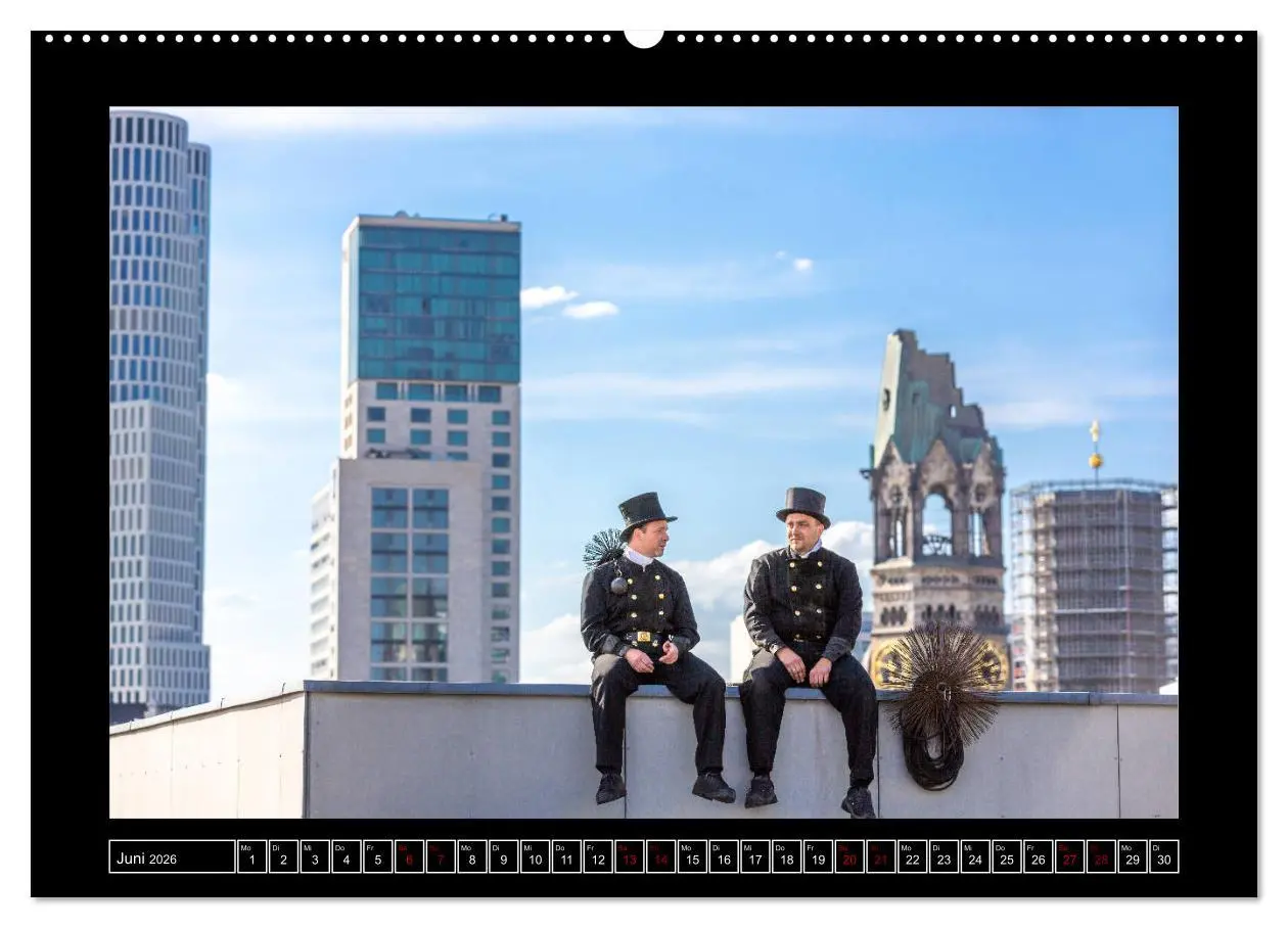 Bild: 9783457831021 | Schornsteinfeger über Berlin 2026 (Wandkalender 2026 DIN A2 quer),...