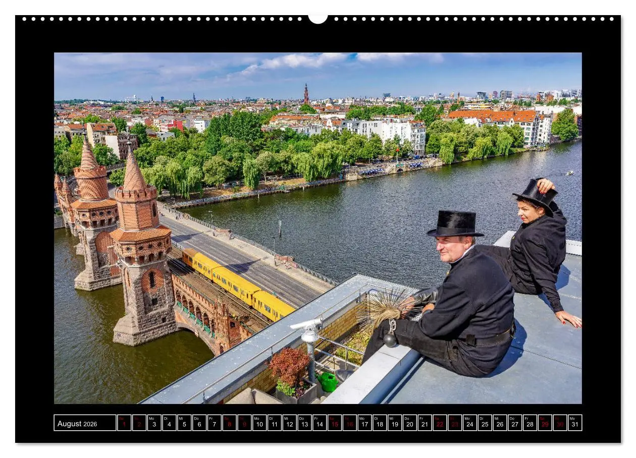 Bild: 9783457831021 | Schornsteinfeger über Berlin 2026 (Wandkalender 2026 DIN A2 quer),...