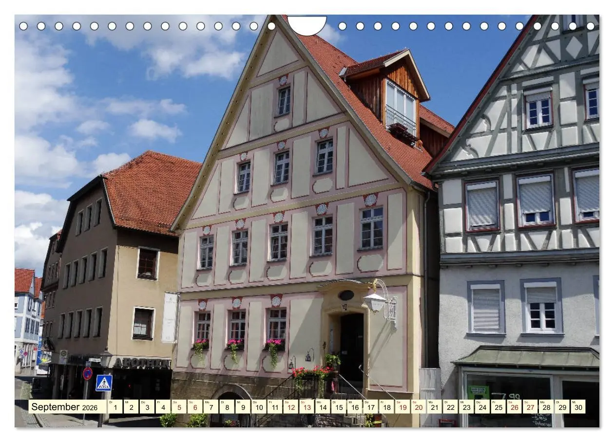 Bild: 9783457901021 | Unterwegs in Backnang (Wandkalender 2026 DIN A4 quer), CALVENDO...