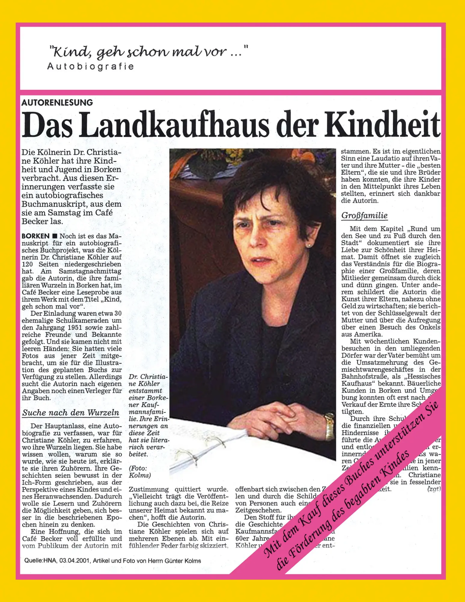 Cover: 9783831121021 | Kind, geh schon mal vor... | Christiane Köhler | Taschenbuch | 136 S.