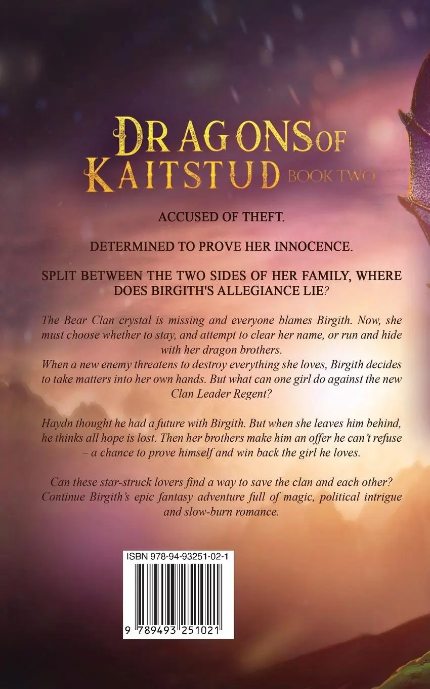 Rückseite: 9789493251021 | Dragon Heir | Clarissa Gosling | Taschenbuch | Dragons of Kaitstud