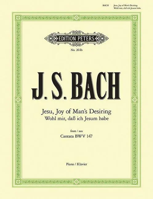 Cover: 9790577081021 | Jesu, Joy Of Man's Desiring | Johann Sebastian Bach | Taschenbuch