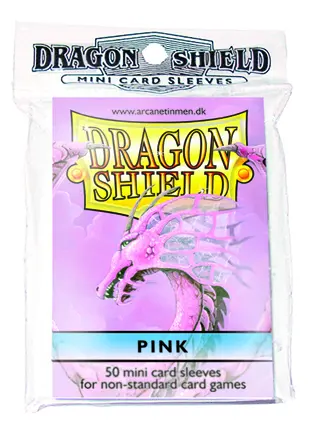 Cover: 5706569101121 | Dragon Shield Japanese size - Pink (50 ct. in bag) | Auslaufartikel