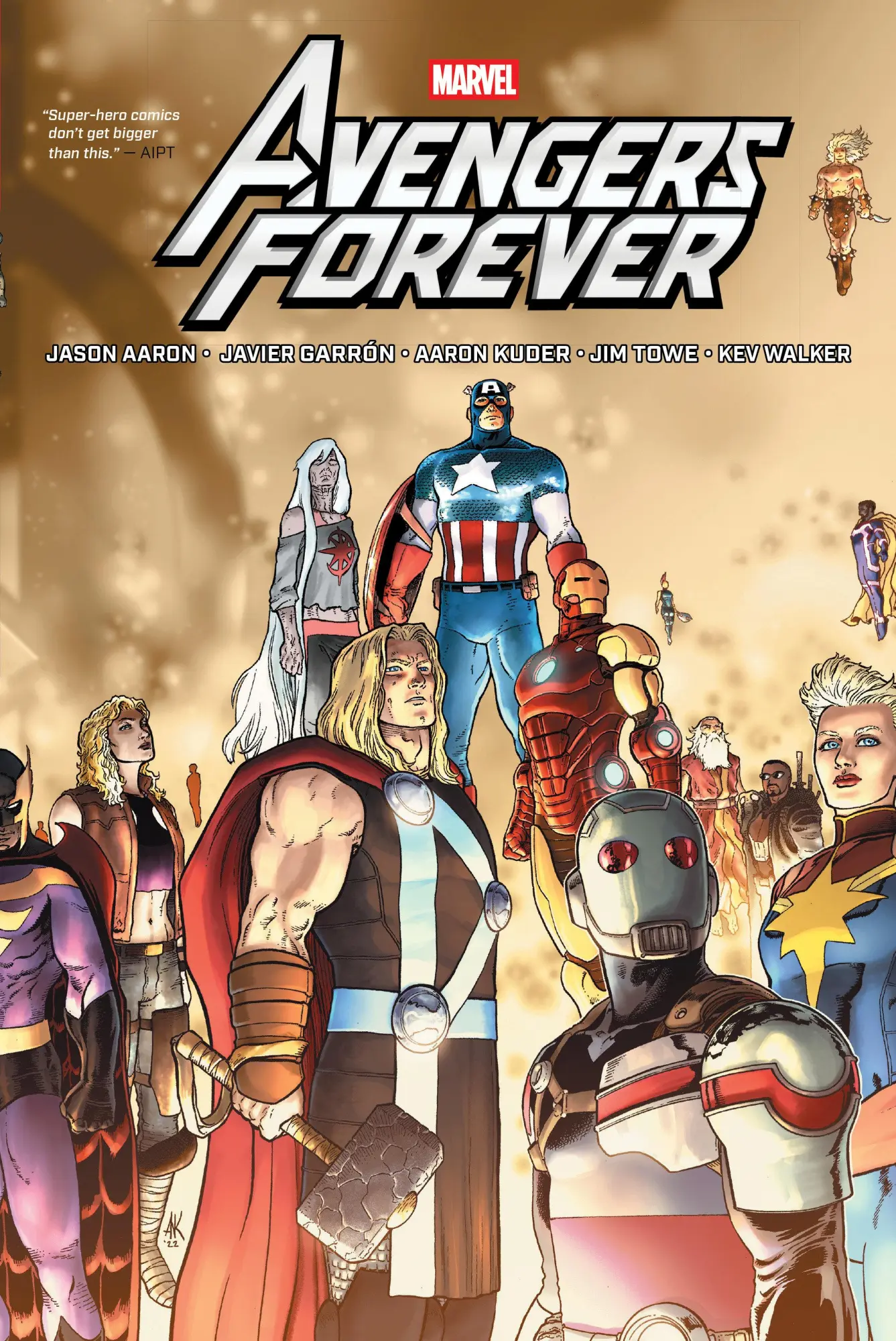 Cover: 9781302961121 | Avengers Forever by Jason Aaron Omnibus Aaron Kuder Cover | Aaron