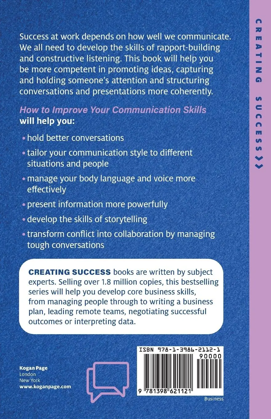 Rückseite: 9781398621121 | How to Improve Your Communication Skills | Alan Barker | Taschenbuch