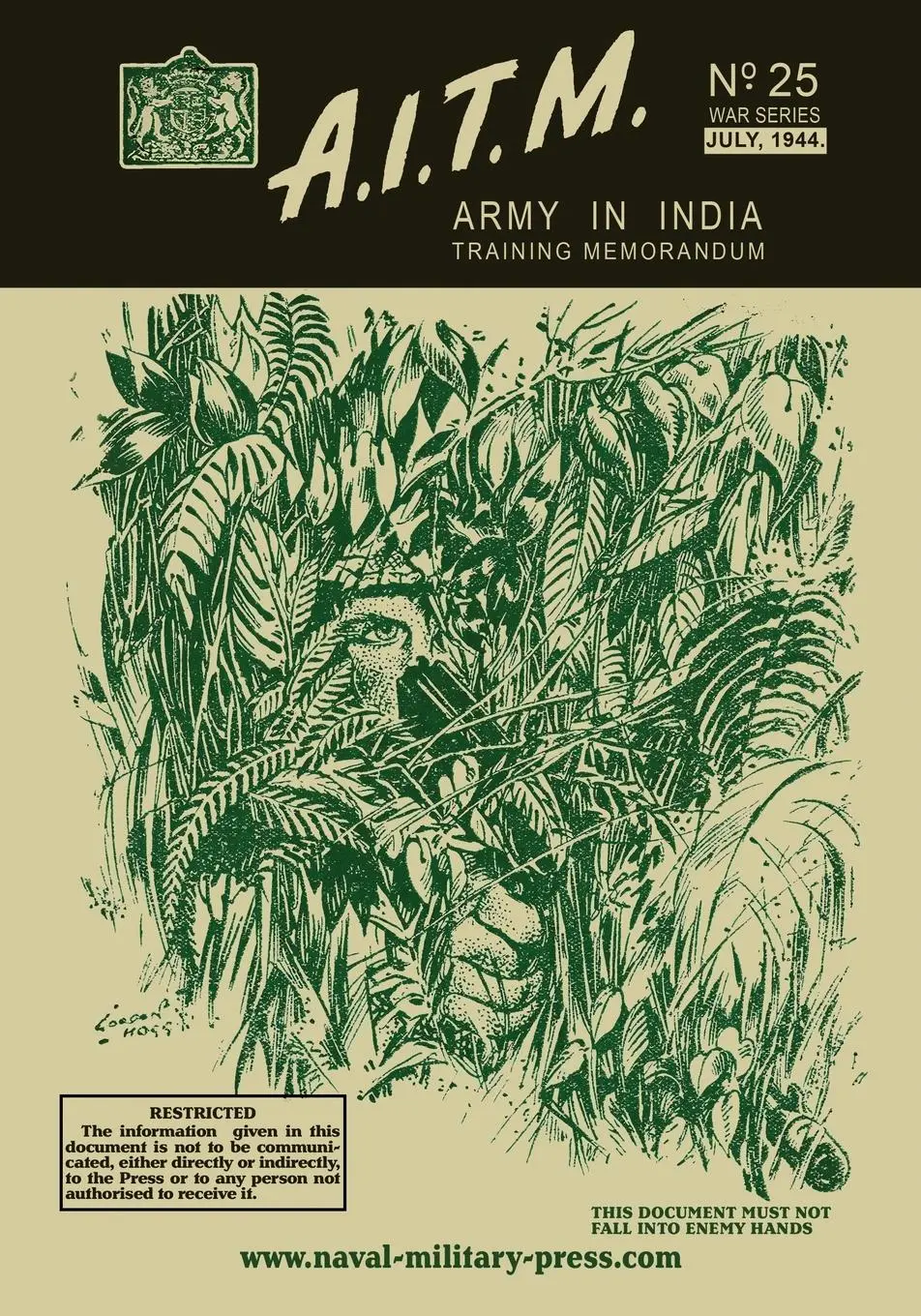 Cover: 9781474541121 | A.I.T.M., Army in India Training Memorandum No. 25, War Series,...