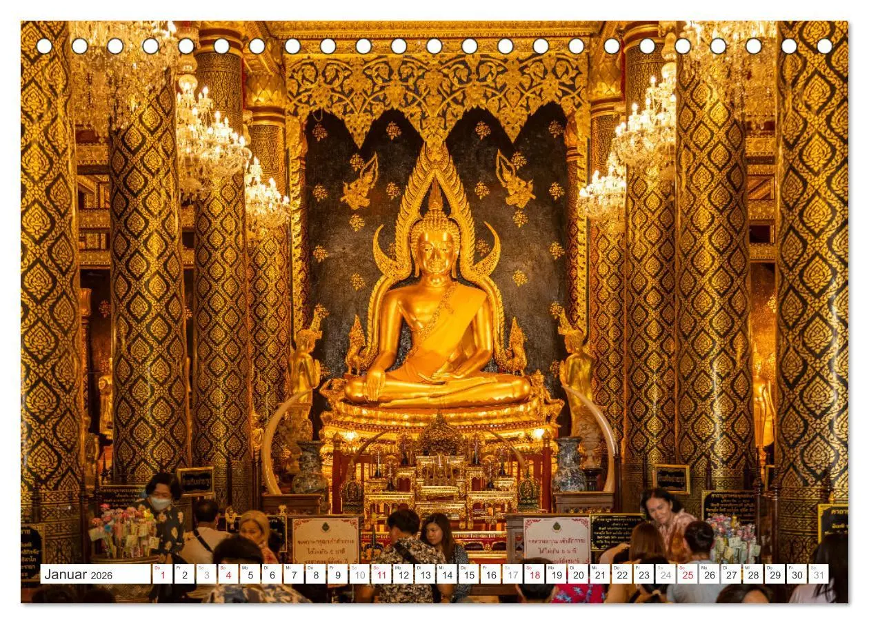 Bild: 9783457441121 | Siddhartha Gautama - Buddha (Tischkalender 2026 DIN A5 quer),...