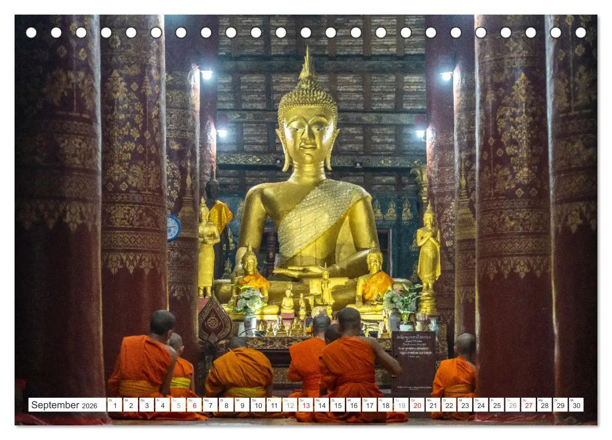 Bild: 9783457441121 | Siddhartha Gautama - Buddha (Tischkalender 2026 DIN A5 quer),...