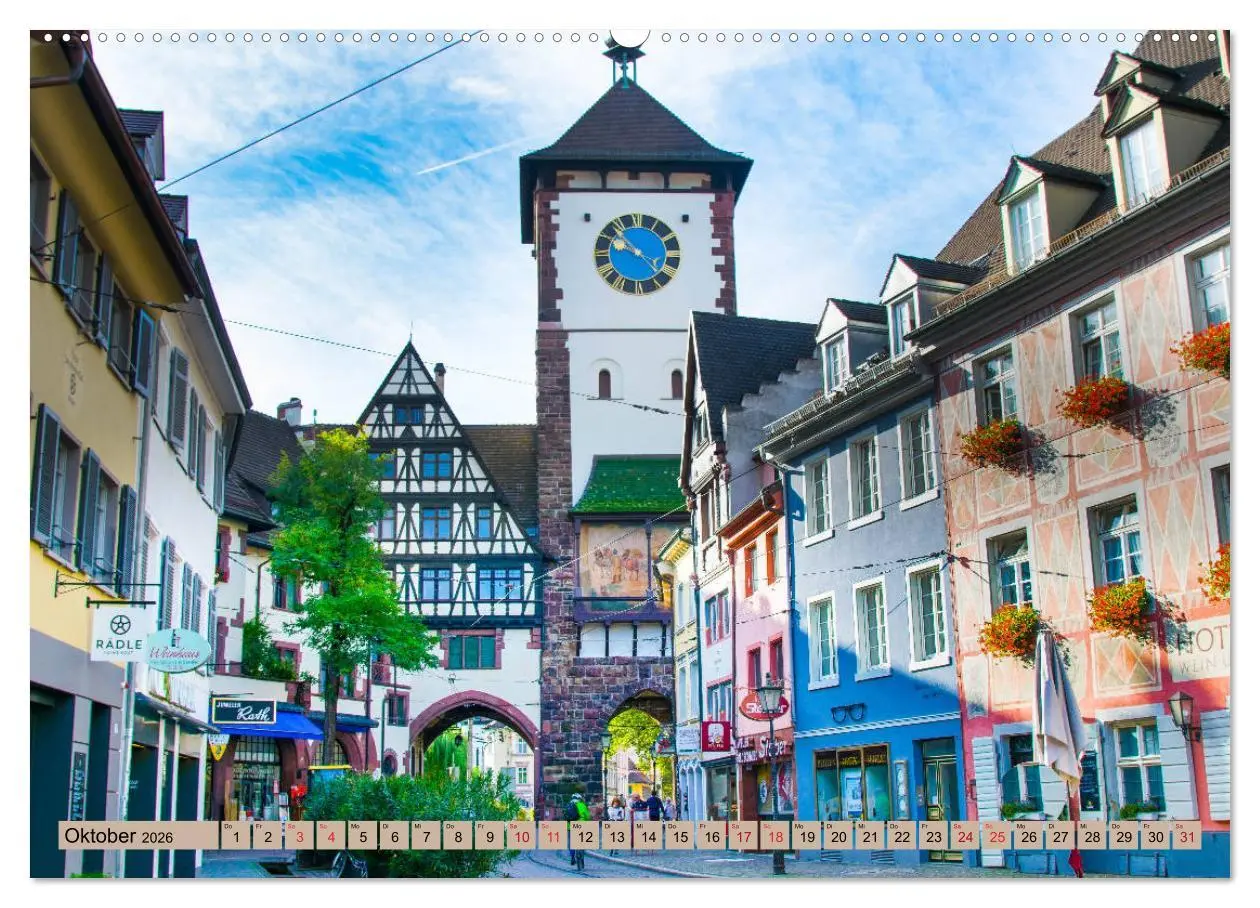 Bild: 9783457751121 | Freiburg Regio (Wandkalender 2026 DIN A2 quer), CALVENDO...