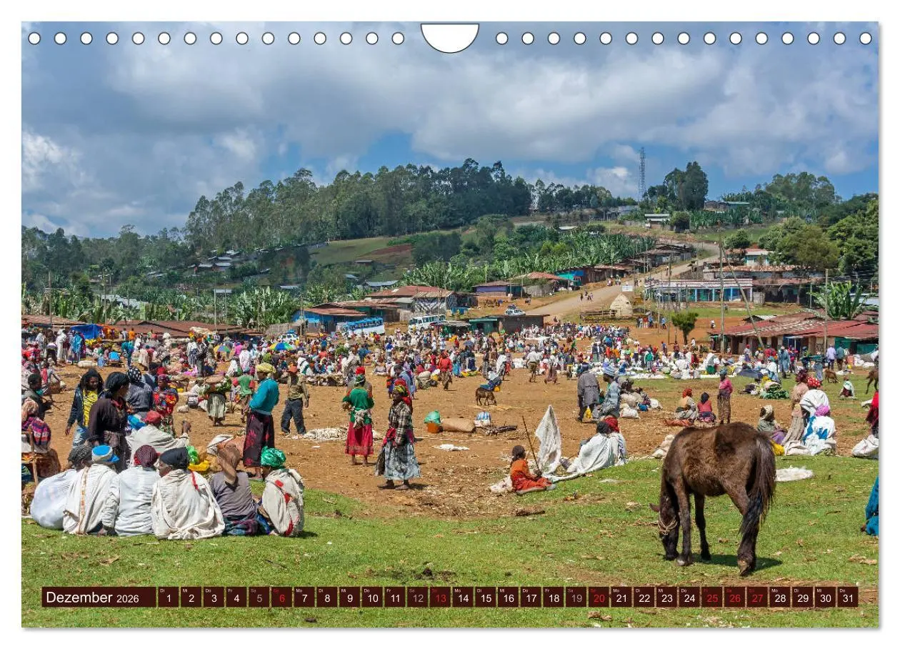 Bild: 9783516221121 | Äthiopien - 13 Monate Sonnenschein (Wandkalender 2026 DIN A4 quer),...