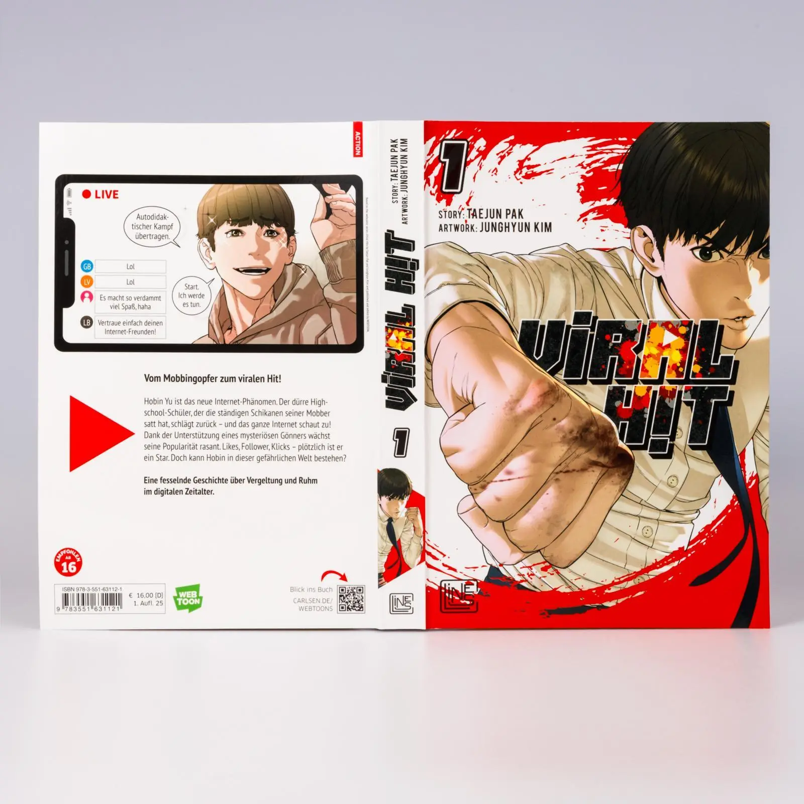 Bild: 9783551631121 | Viral Hit 1 | Taejun Pak | Taschenbuch | Viral Hit | 288 S. | Deutsch
