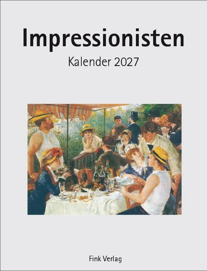 Cover: 9783771721121 | Impressionisten 2027 | Kunst-Einsteckkalender | Kalender | 12 S.