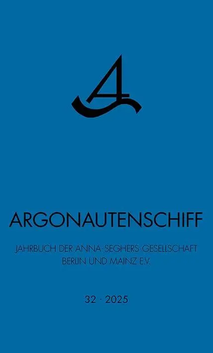 Cover: 9783969821121 | Argonautenschiff 32/2025 | V. | Taschenbuch | Argonautenschiff | 2025
