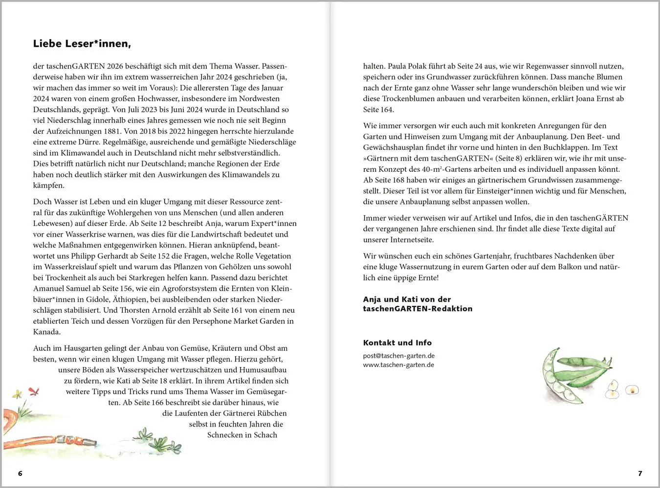Bild: 9783987261121 | taschenGARTEN 2026 | Anja Banzhaf (u. a.) | Buch | 192 S. | Deutsch