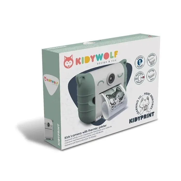 Bild: 5407009181221 | KIDYWOLF - Sofortbildkamera grün | 418122 | 2024 | KIDYWOLF