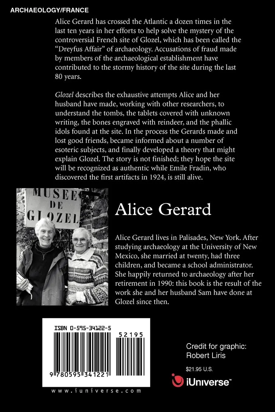 Rückseite: 9780595341221 | Glozel | Bones of Contention | Alice Gerard | Taschenbuch | Englisch