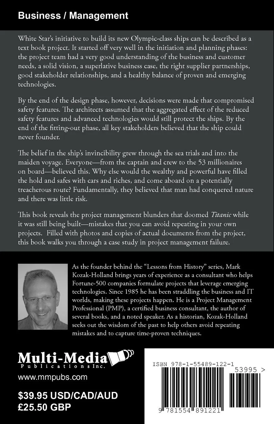 Rückseite: 9781554891221 | Project Management Blunders | Mark Kozak-Holland | Taschenbuch | 2012