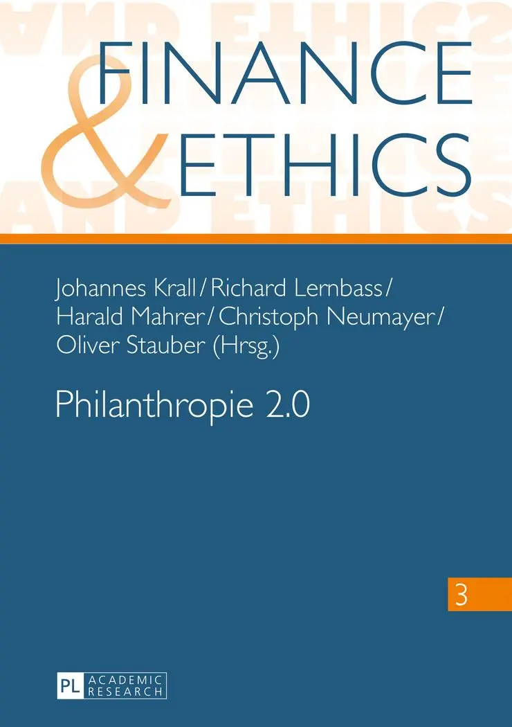 Cover: 9783631671221 | Philanthropie 2.0 | Johannes Krall (u. a.) | Buch | Gebunden | Deutsch