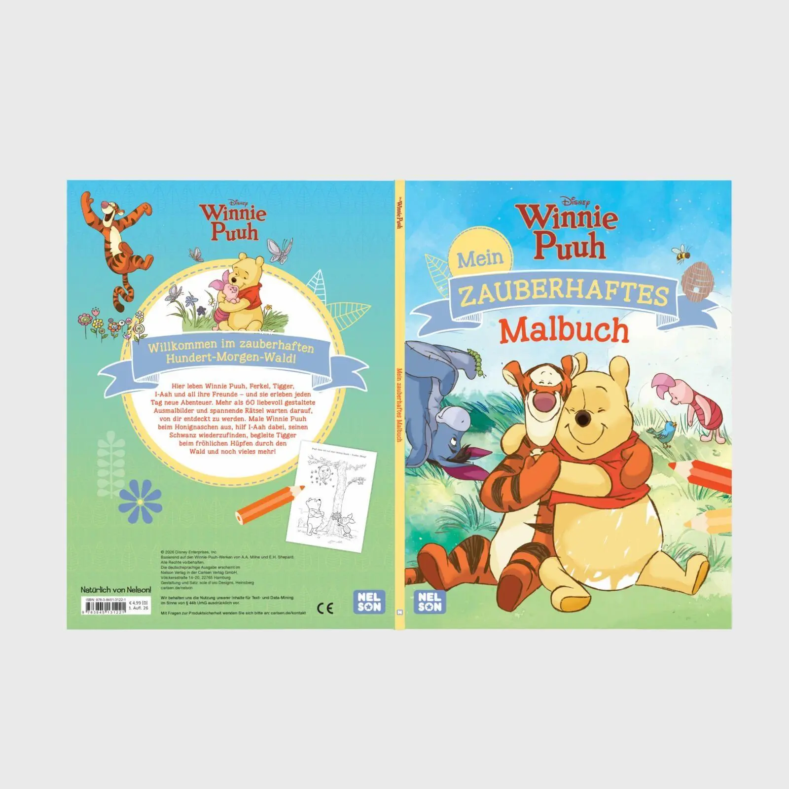 Bild: 9783845131221 | Disney Winnie Puuh: Mein zauberhaftes Malbuch | Taschenbuch | 64 S.