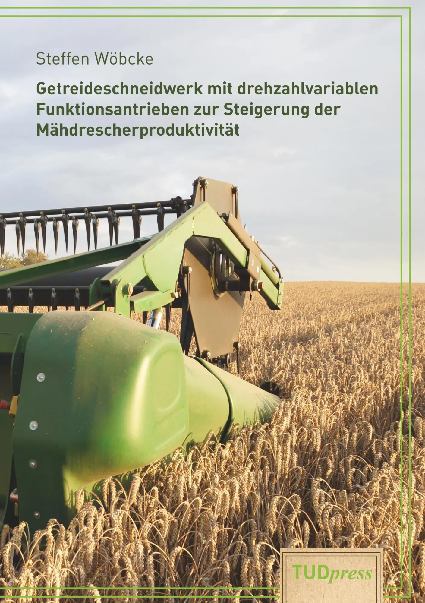 Cover: 9783959081221 | Getreideschneidwerk mit drehzahlvariablen Funktionsantrieben zur...