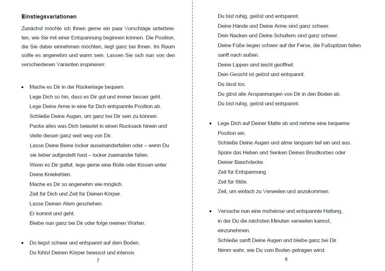 Bild: 9783967381221 | Entspannungsgeschichten | Petra Silberbauer | Taschenbuch | 104 S.
