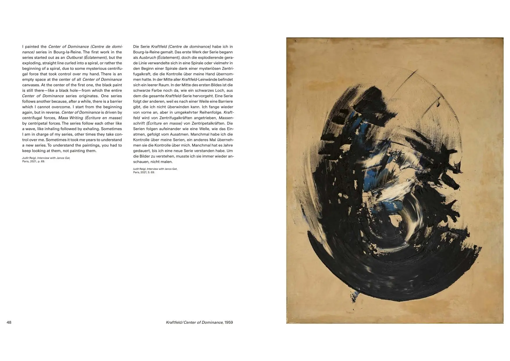 Bild: 9783969121221 | Judit Reigl - Kraftfelder / Centers of Dominance | Biesenbach (u. a.)