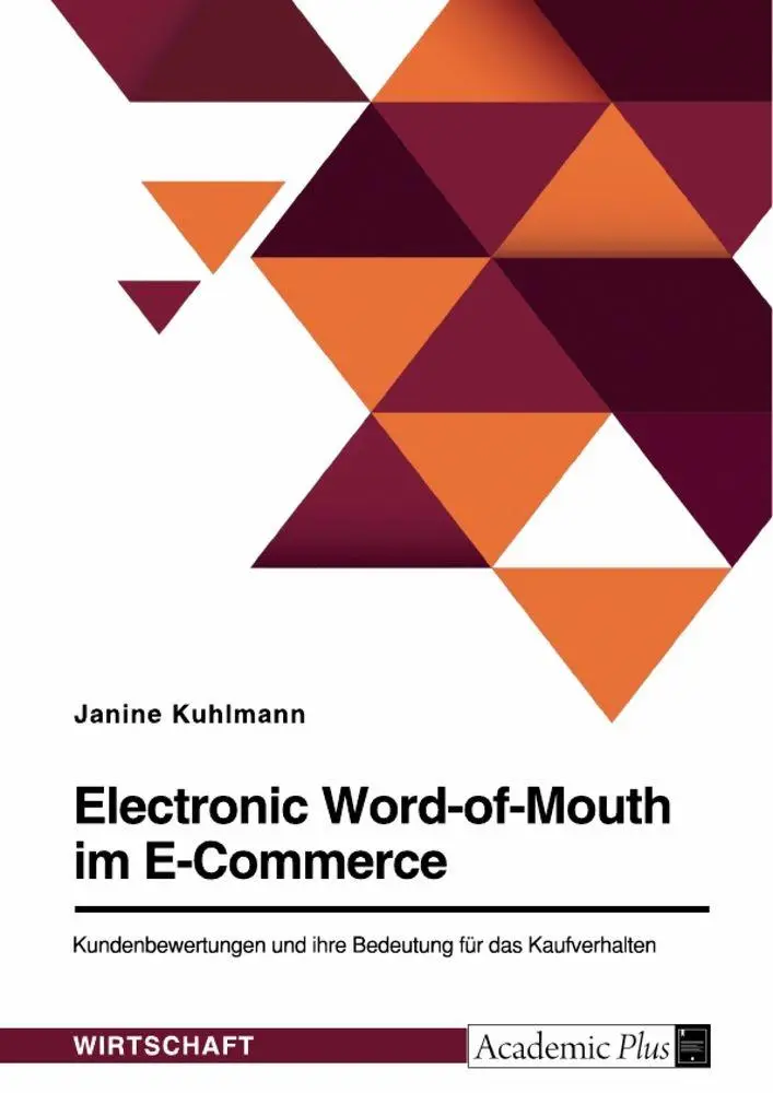 Cover: 9783346781321 | Electronic Word-of-Mouth im E-Commerce. Kundenbewertungen und ihre...