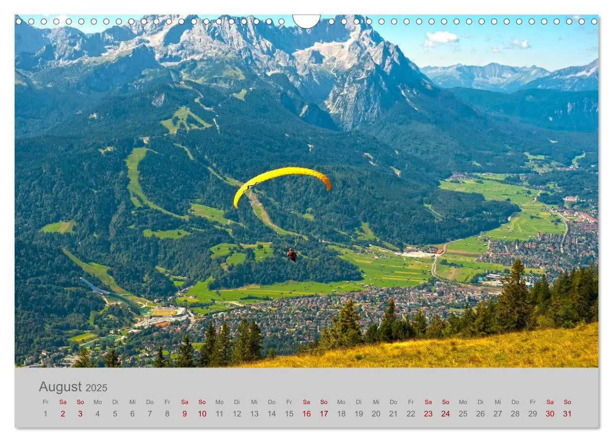 Bild: 9783435191321 | Garmisch-Partenkirchen Werdenfelser Land (Wandkalender 2025 DIN A3...