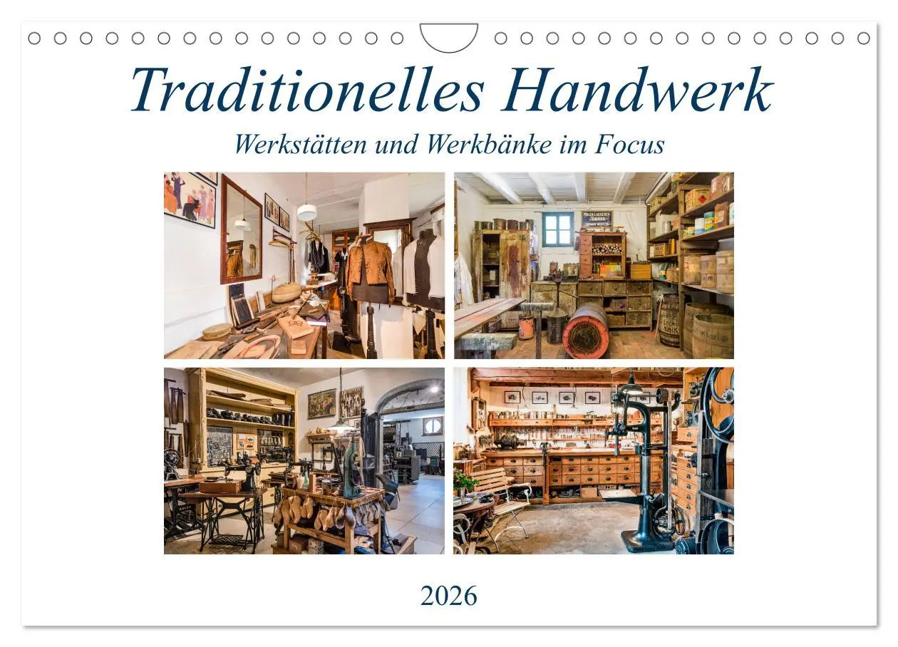 Cover: 9783457731321 | Traditionelles Handwerk, Werkstätten und Werkbänke im Focus...