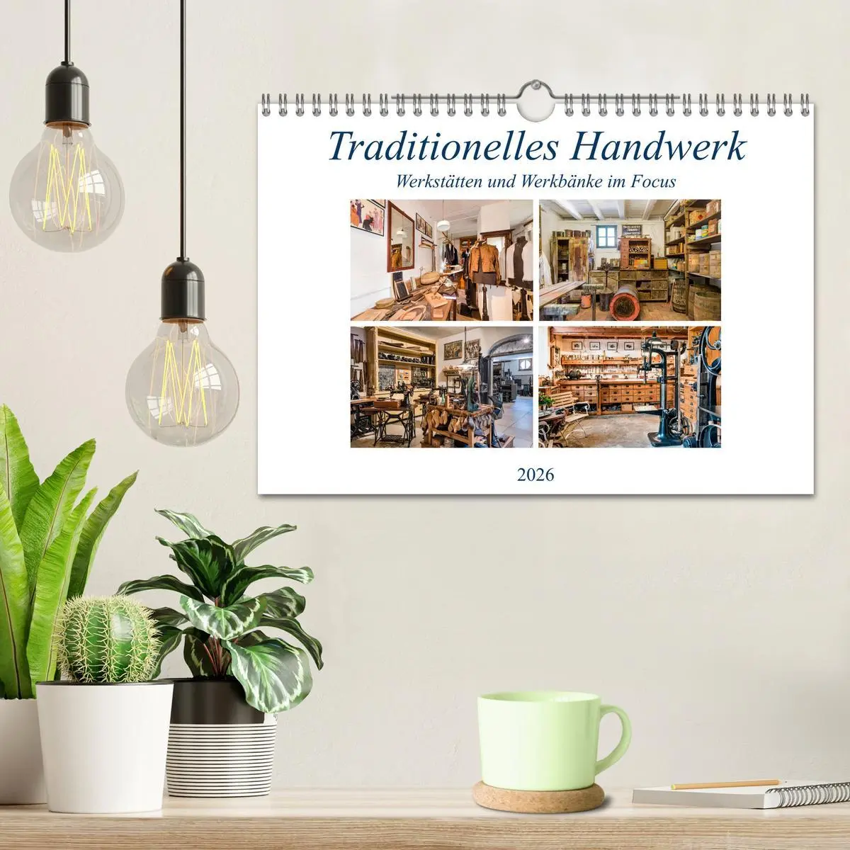 Bild: 9783457731321 | Traditionelles Handwerk, Werkstätten und Werkbänke im Focus...