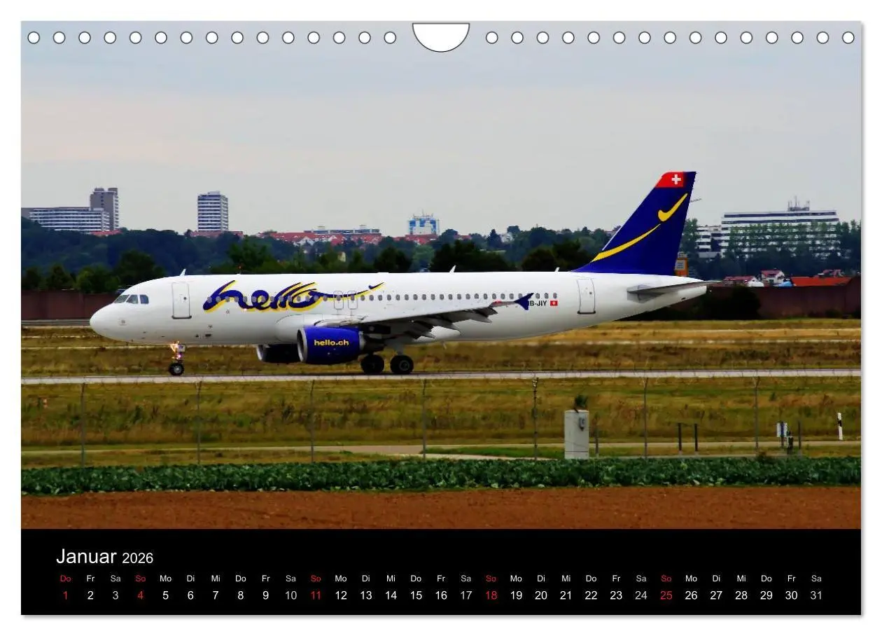 Bild: 9783516201321 | Giganten der Lüfte am Airport Stuttgart (Wandkalender 2026 DIN A4...