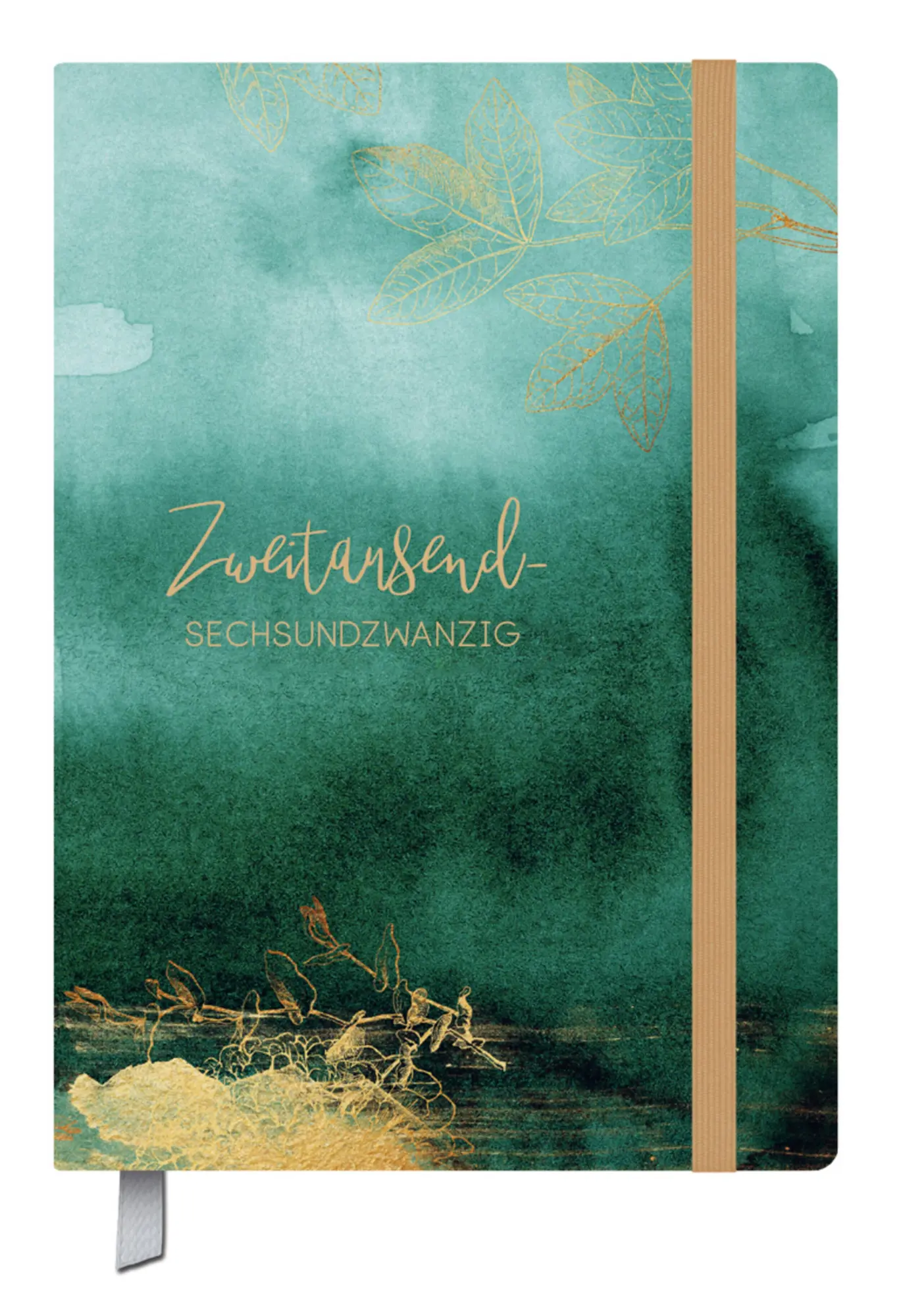 Cover: 9783731891321 | Terminkalender Campus Smaragd 18 Monate 2026/2027 | Verlag Korsch