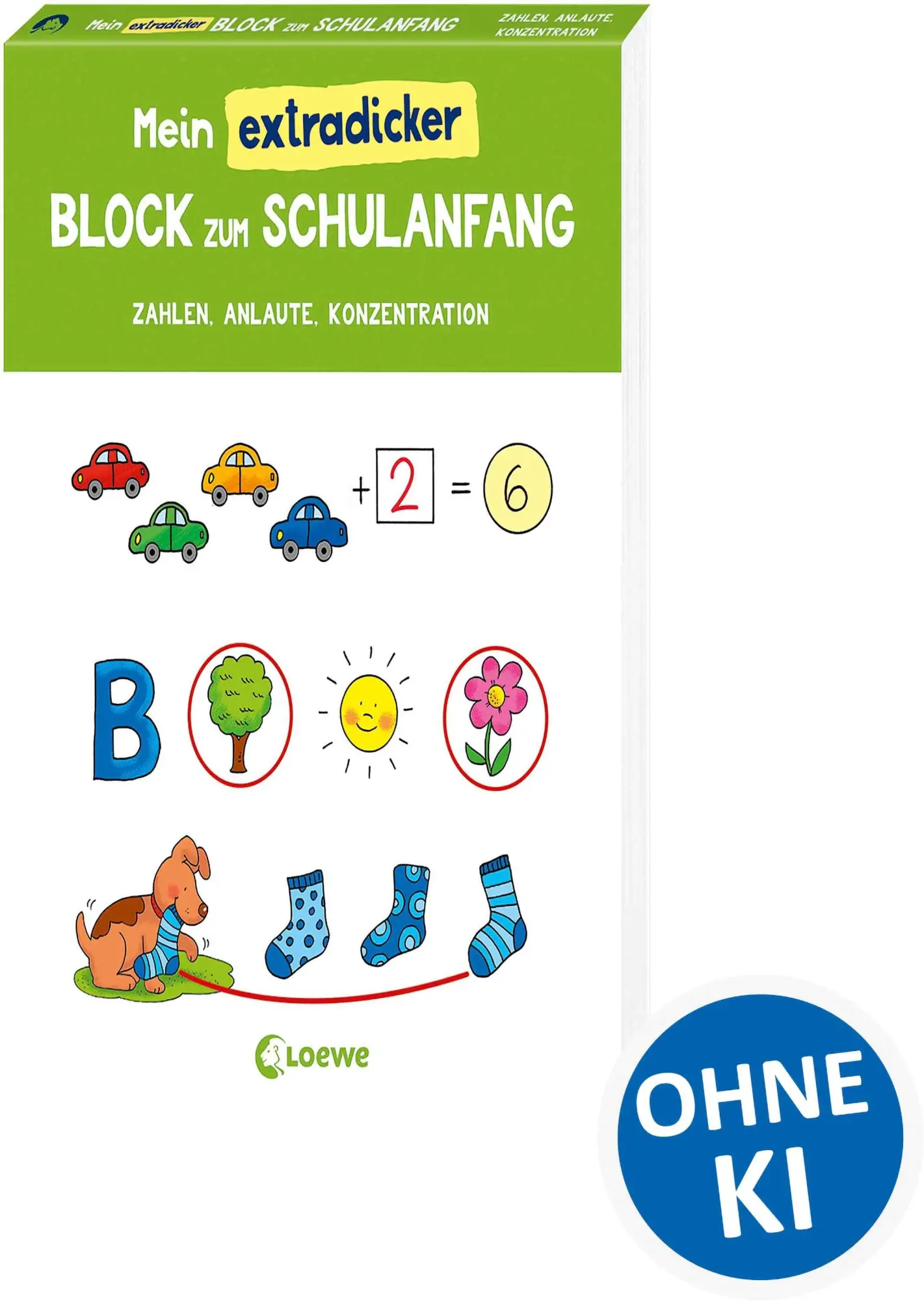 Cover: 9783743221321 | Mein extradicker Block zum Schulanfang | Angelika Penner | Taschenbuch