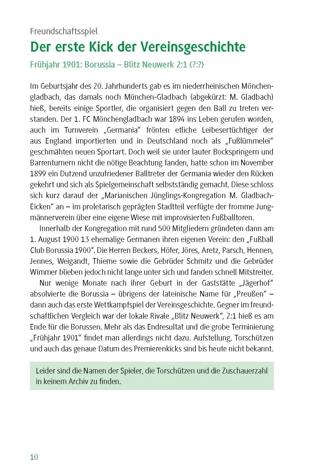 Bild: 9783964231321 | Borussia Mönchengladbach - die 100 wichtigsten Spiele | Holger Jenrich
