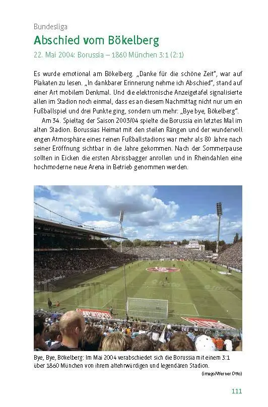 Bild: 9783964231321 | Borussia Mönchengladbach - die 100 wichtigsten Spiele | Holger Jenrich