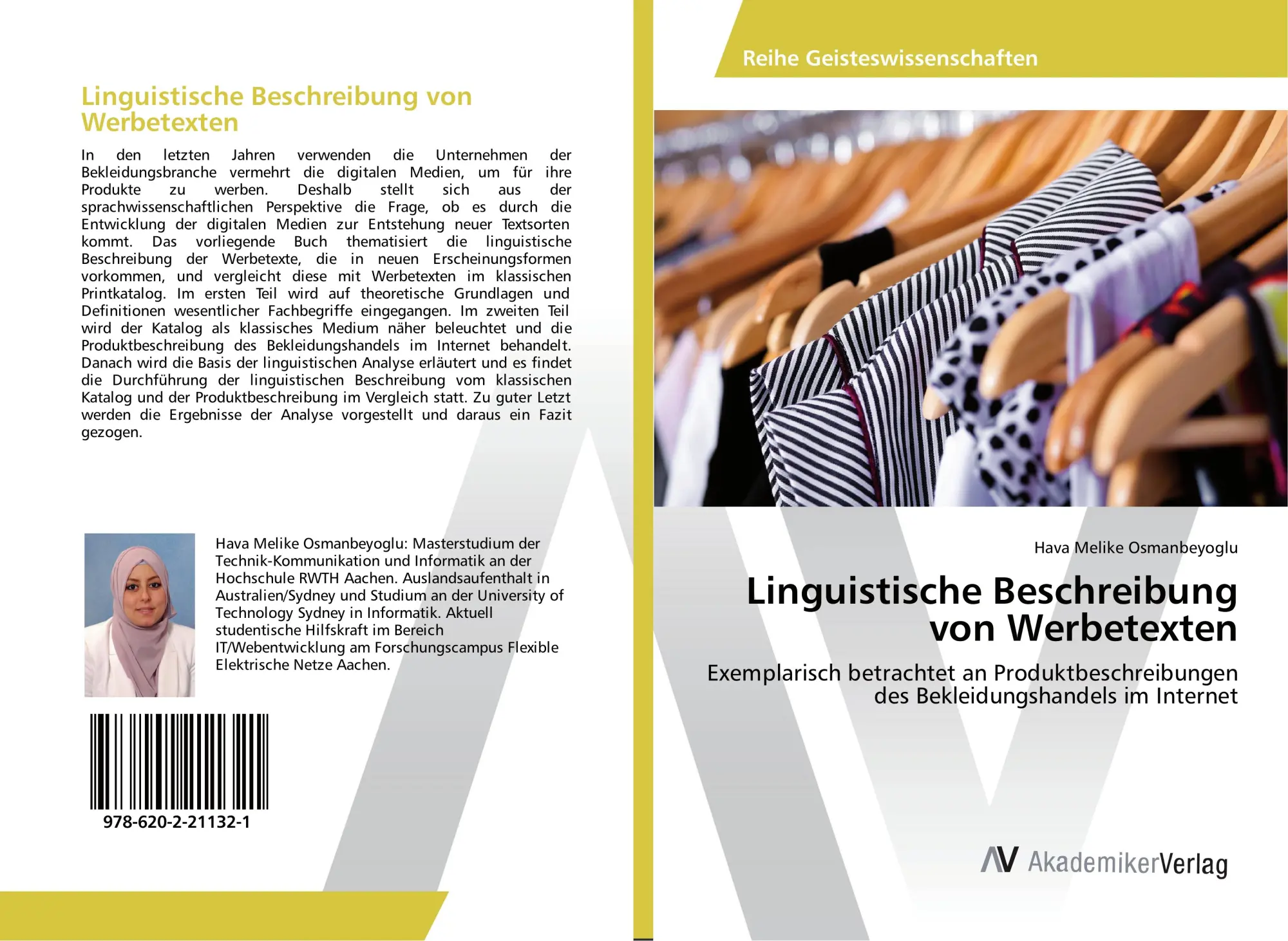Cover: 9786202211321 | Linguistische Beschreibung von Werbetexten | Hava Melike Osmanbeyoglu
