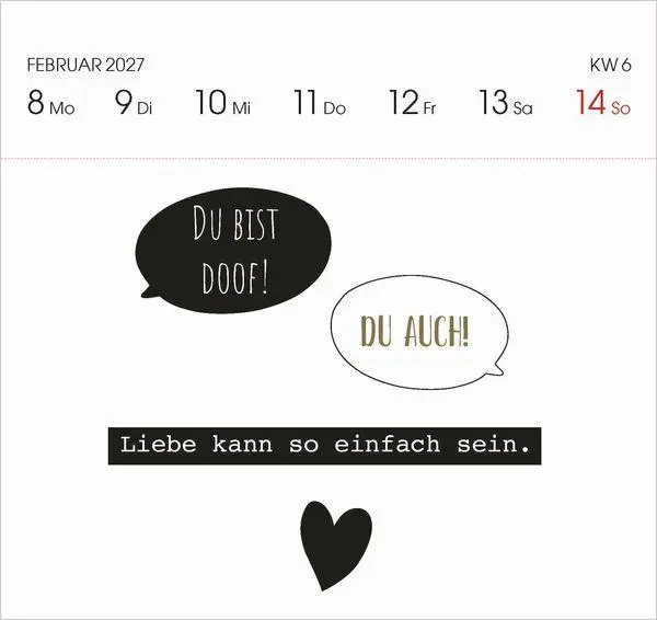 Bild: 9783819301421 | Visual Words 2027 | Korsch Verlag | Kalender | 54 S. | Deutsch | 2027