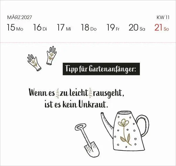 Bild: 9783819301421 | Visual Words 2027 | Korsch Verlag | Kalender | 54 S. | Deutsch | 2027