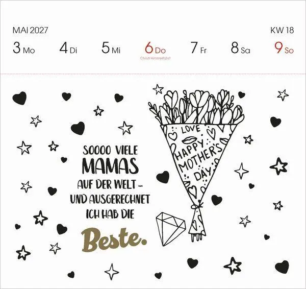 Bild: 9783819301421 | Visual Words 2027 | Korsch Verlag | Kalender | 54 S. | Deutsch | 2027